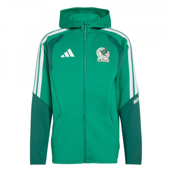 Mexico National Team adidas FIFA x World Cup Tiro Pro Full-Zip Hoodie - Green