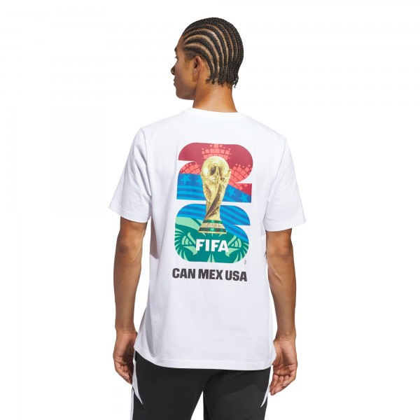 adidas 2026 FIFA World Cup Official Match Ball T-Shirt - White