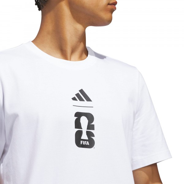 adidas 2026 FIFA World Cup Official Match Ball T-Shirt - White