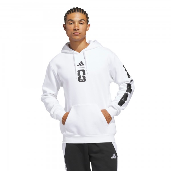adidas 2026 FIFA World Cup Official Graphic Hoodie - White