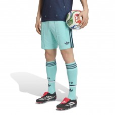 Germany National Team adidas Away Replica Shorts - Turquoise