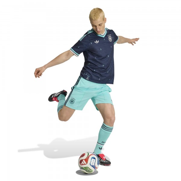 Germany National Team adidas Away Replica Shorts - Turquoise