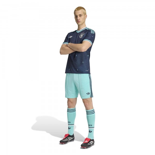 Germany National Team adidas Away Replica Shorts - Turquoise