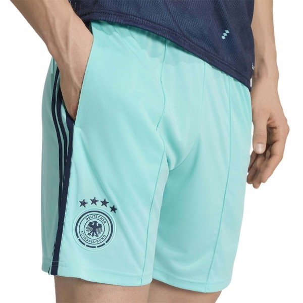 Germany National Team adidas Away Replica Shorts - Turquoise
