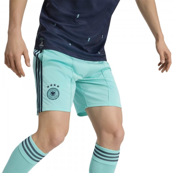Germany National Team adidas Away Replica Shorts - Turquoise