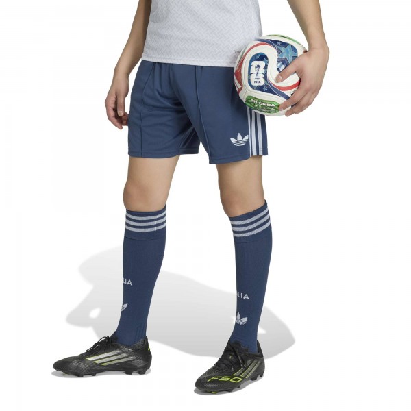Italy National Team adidas Away Replica Shorts - Blue