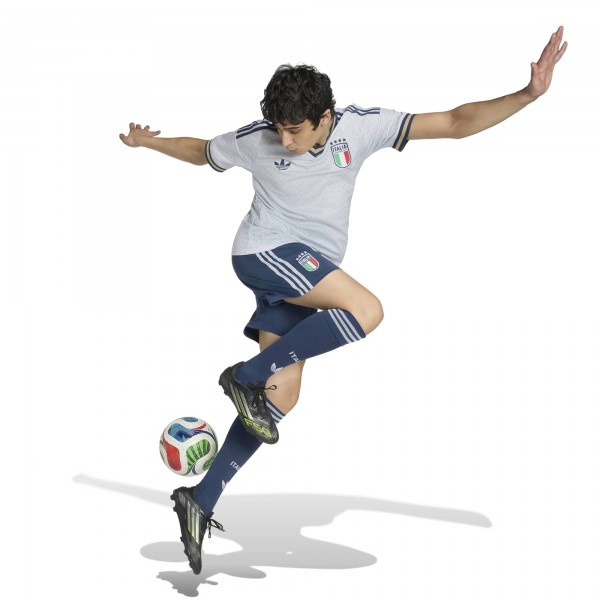 Italy National Team adidas Away Replica Shorts - Blue
