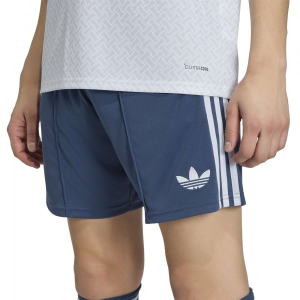 Italy National Team adidas Away Replica Shorts - Blue