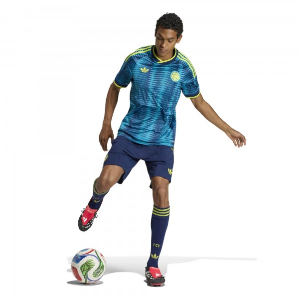Colombia National Team adidas Away Replica Shorts - Navy