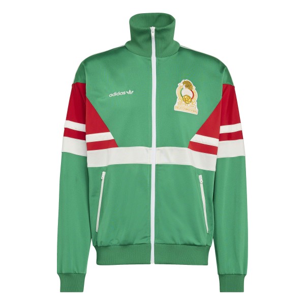 Mexico National Team adidas 1986 Bringback Full-Zip Track Top - Green