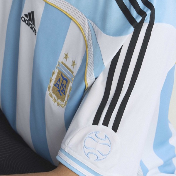 Argentina National Team adidas 2006 Bringback Home Jersey - White