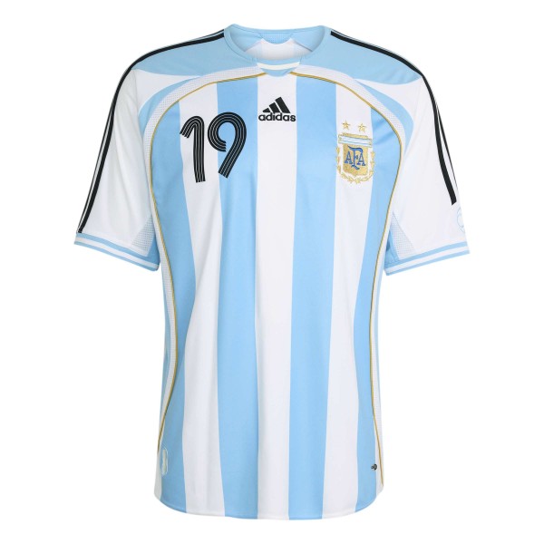 Lionel Messi Argentina National Team adidas 2006 Bringback Home Jersey - White