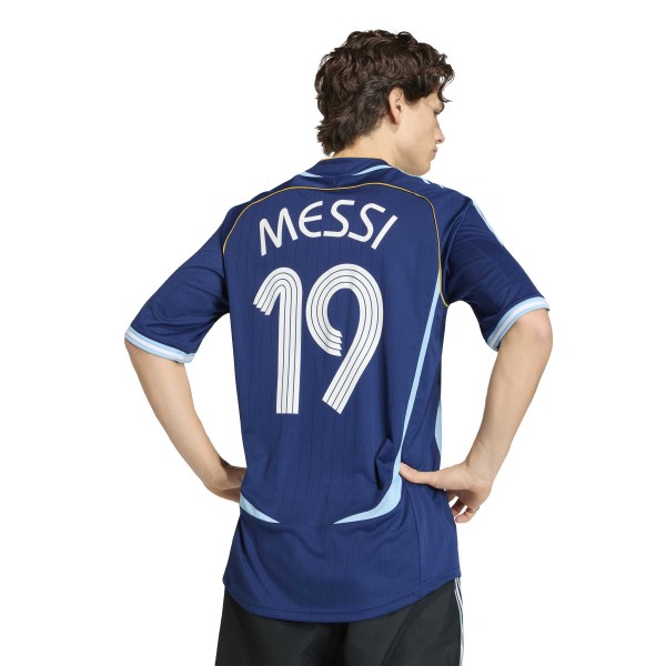 Lionel Messi Argentina National Team adidas 2006 Bringback Away Jersey - Navy