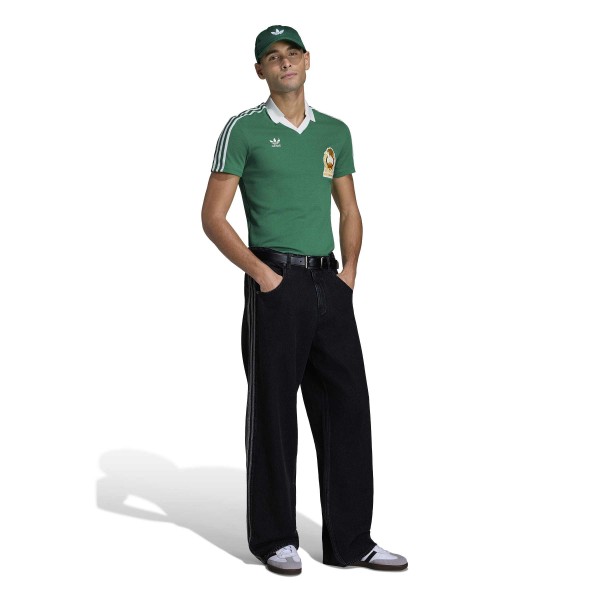 Mexico National Team adidas 1986 Bringback Home Jersey - Green