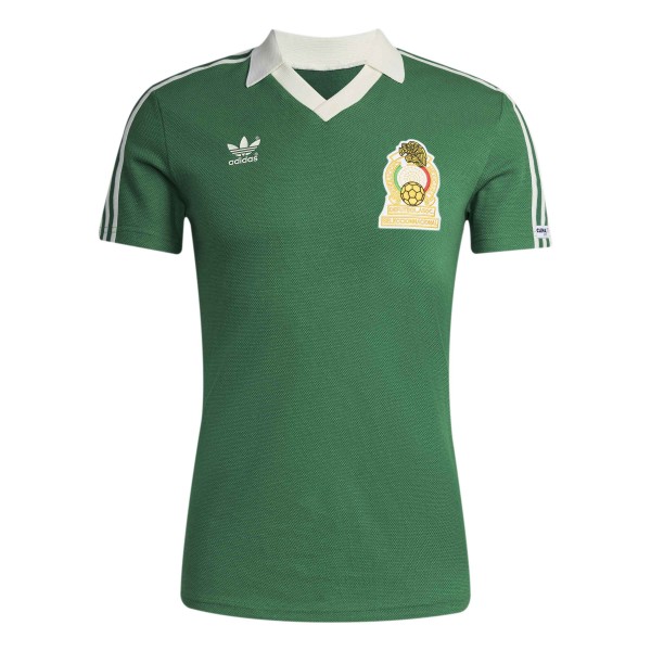 Mexico National Team adidas 1986 Bringback Home Jersey - Green