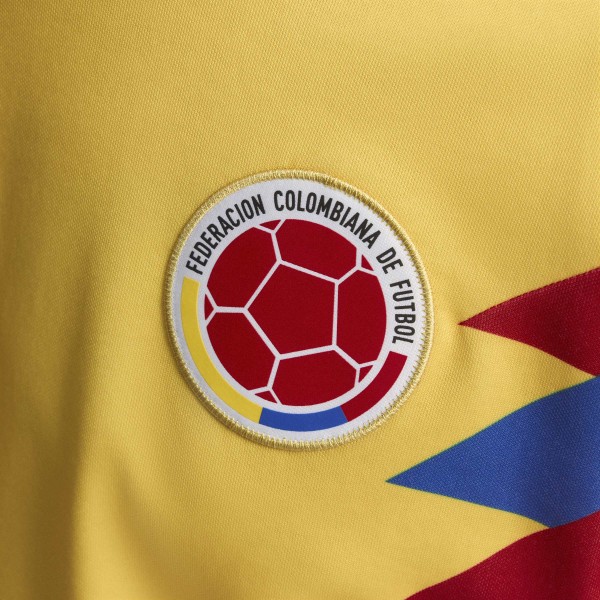 Colombia National Team adidas 1990 Bringback Home Jersey - Yellow