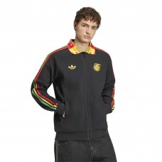 Jamaica National Team adidas Anthem Full-Zip Jacket - Black