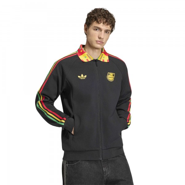 Jamaica National Team adidas Anthem Full-Zip Jacket - Black