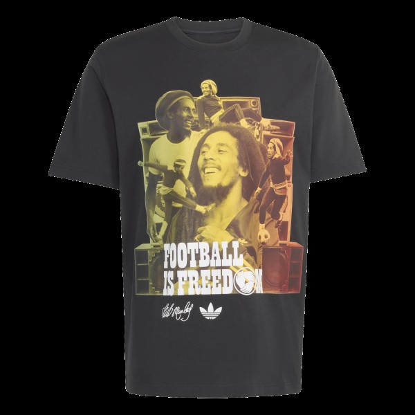 Jamaica National Team adidas x Bob Marley Originals T-Shirt - Black