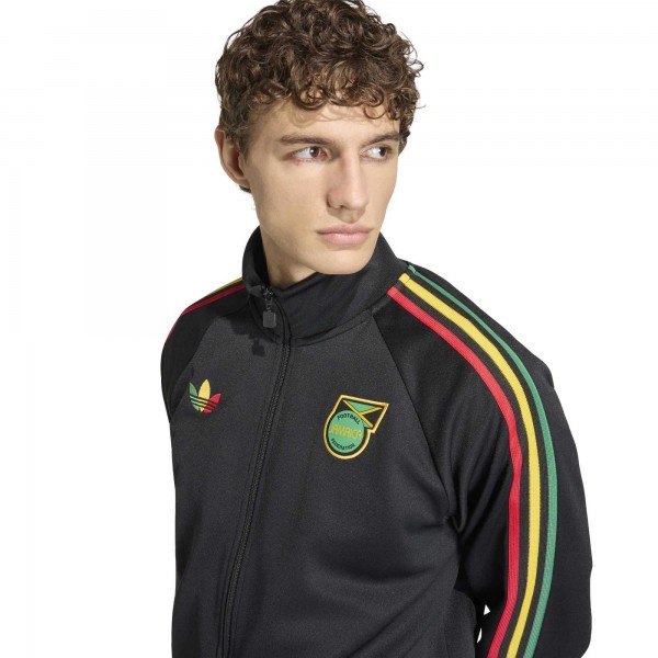 Jamaica National Team adidas Originals Full-Zip Track Jacket - Black