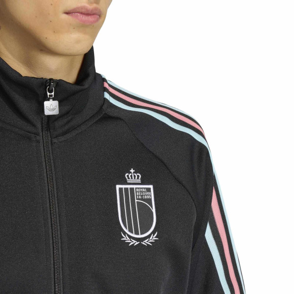 Джерси Belgium National Team adidas Originals Full-Zip Track Jacket - Black