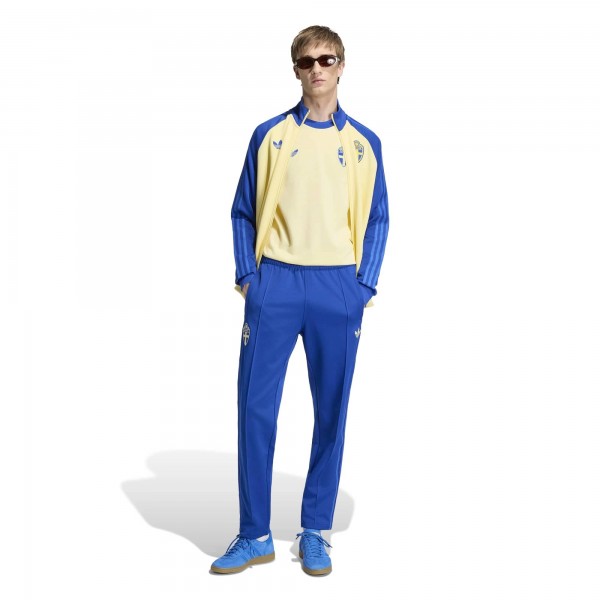 Sweden National Team adidas Originals Full-Zip Track Jacket - Yellow