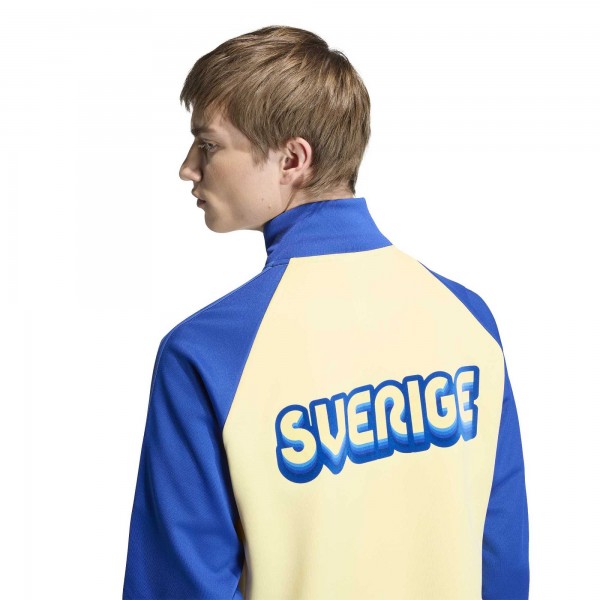 Sweden National Team adidas Originals Full-Zip Track Jacket - Yellow