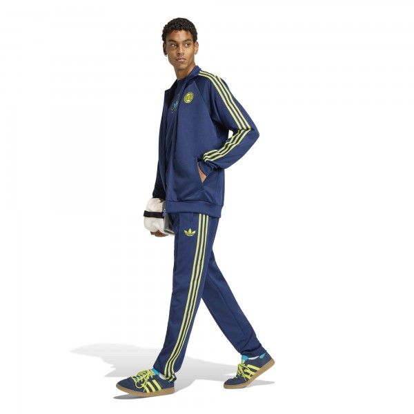 Colombia National Team adidas Originals Full-Zip Track Jacket - Navy