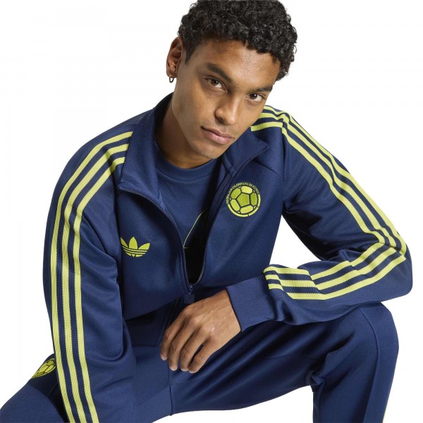 Colombia National Team adidas Originals Full-Zip Track Jacket - Navy