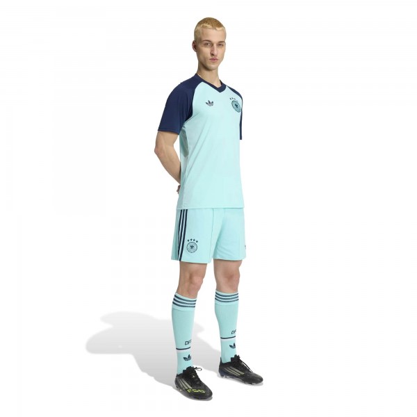 Germany National Team adidas 2026 Pre-Match Training Jersey - Turquoise