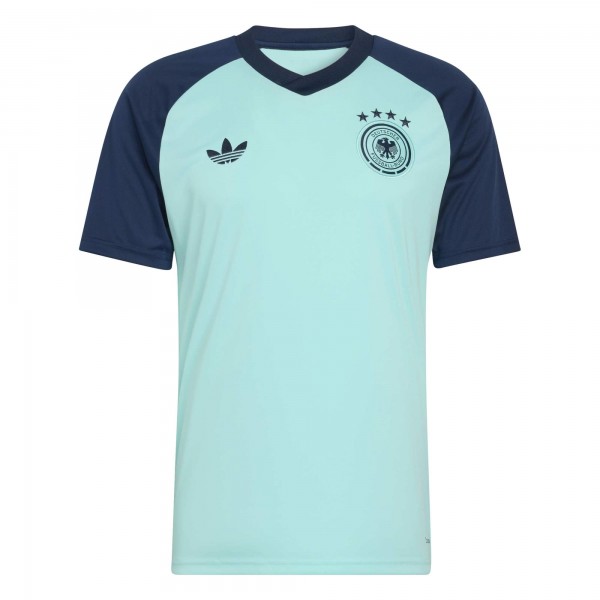 Germany National Team adidas 2026 Pre-Match Training Jersey - Turquoise