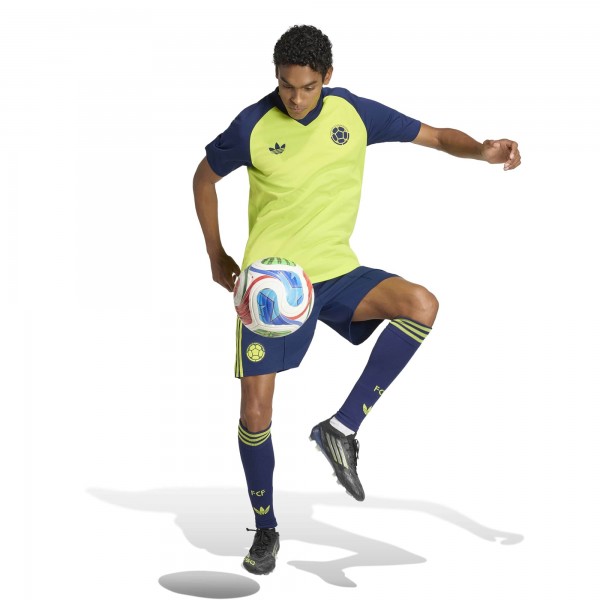 Colombia National Team adidas 2026 Pre-Match Training Jersey - Yellow