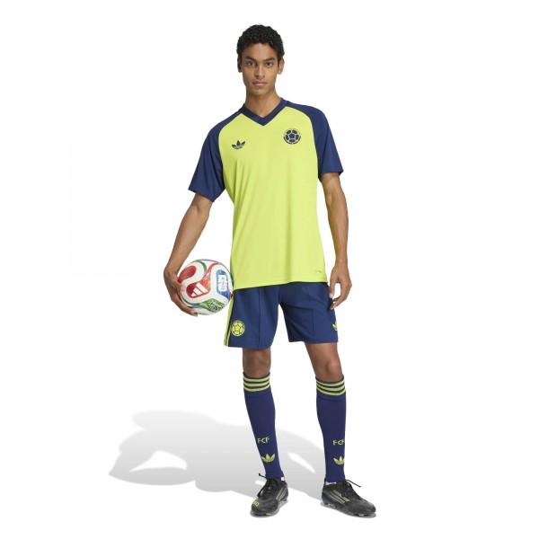Colombia National Team adidas 2026 Pre-Match Training Jersey - Yellow