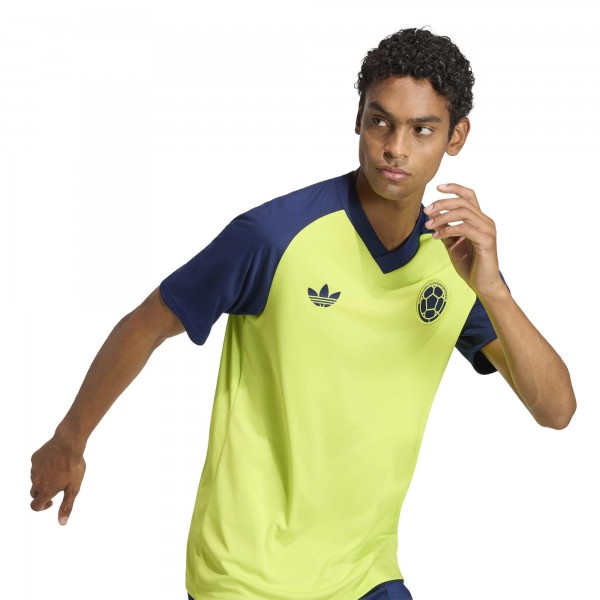 Colombia National Team adidas 2026 Pre-Match Training Jersey - Yellow