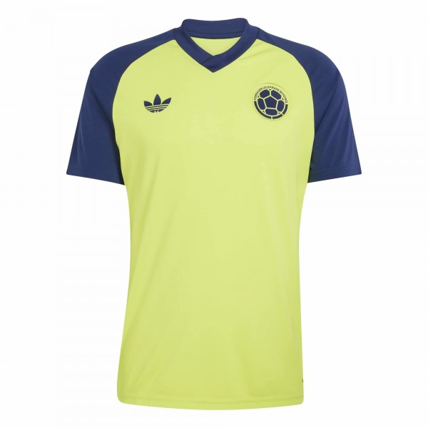 Colombia National Team adidas 2026 Pre-Match Training Jersey - Yellow