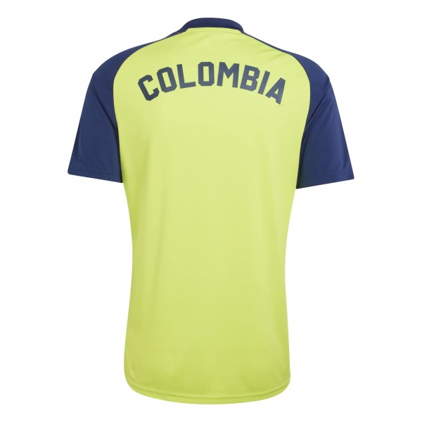 Colombia National Team adidas 2026 Pre-Match Training Jersey - Yellow