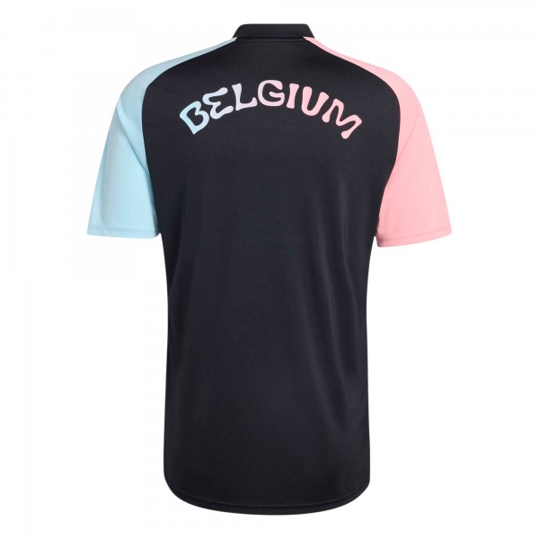 Belgium National Team adidas 2026 Pre-Match Training Jersey - Black
