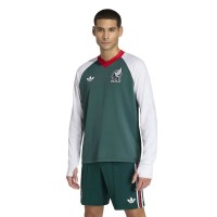 Mexico National Team adidas Pre-Match Long Sleeve Training Jersey - Green