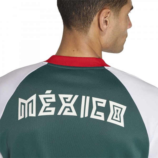 Mexico National Team adidas Pre-Match Long Sleeve Training Jersey - Green