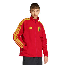 Куртка Belgium National Team adidas 2026 Home Full-Zip Game Day Anthem - Red