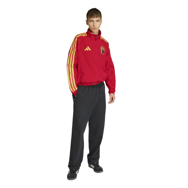 Куртка Belgium National Team adidas 2026 Home Full-Zip Game Day Anthem - Red