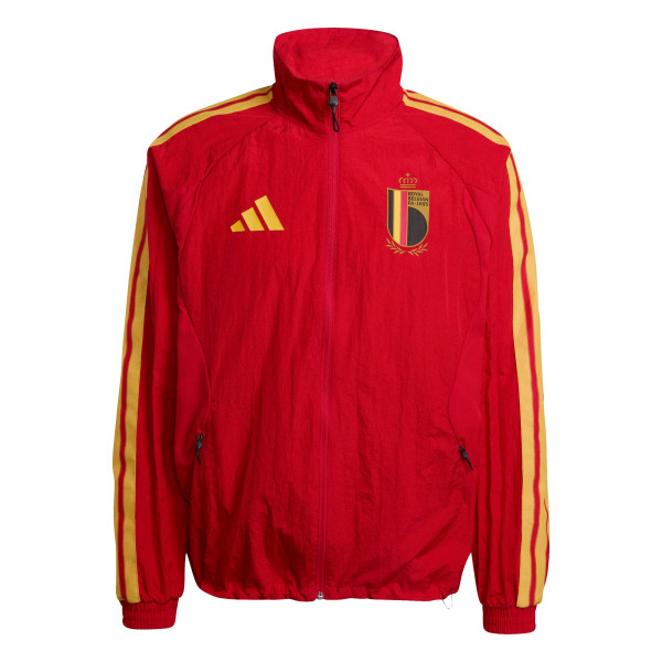 Куртка Belgium National Team adidas 2026 Home Full-Zip Game Day Anthem - Red