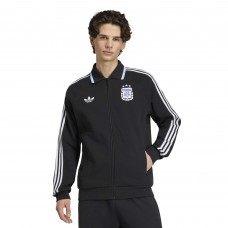 Argentina National Team adidas 2026 Away Full-Zip Anthem Jacket - Black