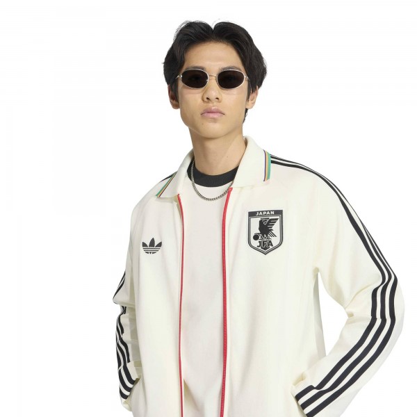 Japan National Team adidas 2026 Away Full-Zip Anthem Jacket - White