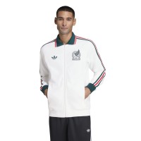Mexico National Team adidas Away Full-Zip Anthem Jacket - White