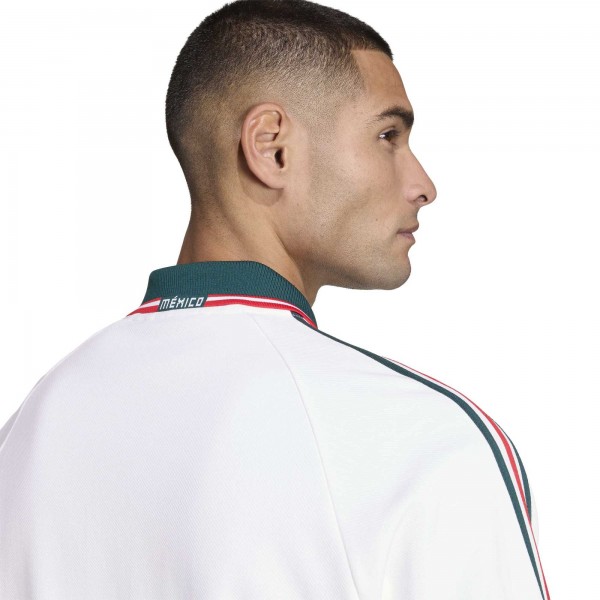 Mexico National Team adidas Away Full-Zip Anthem Jacket - White