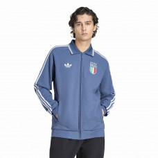 Italy National Team adidas Away Full-Zip Anthem Jacket - Blue