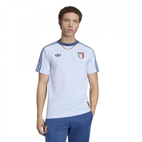 Italy National Team adidas Originals T-Shirt - Light Blue