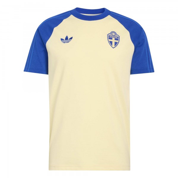 Sweden National Team adidas Originals T-Shirt - Yellow