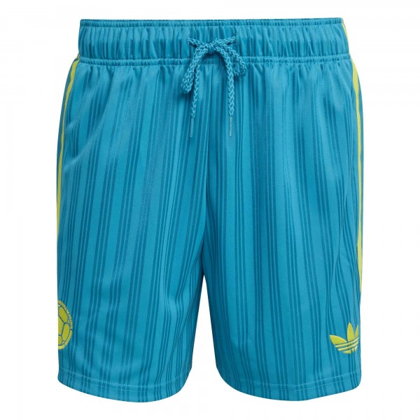 Colombia National Team adidas Originals Shorts - Turquoise